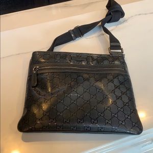 Black Gucci bag